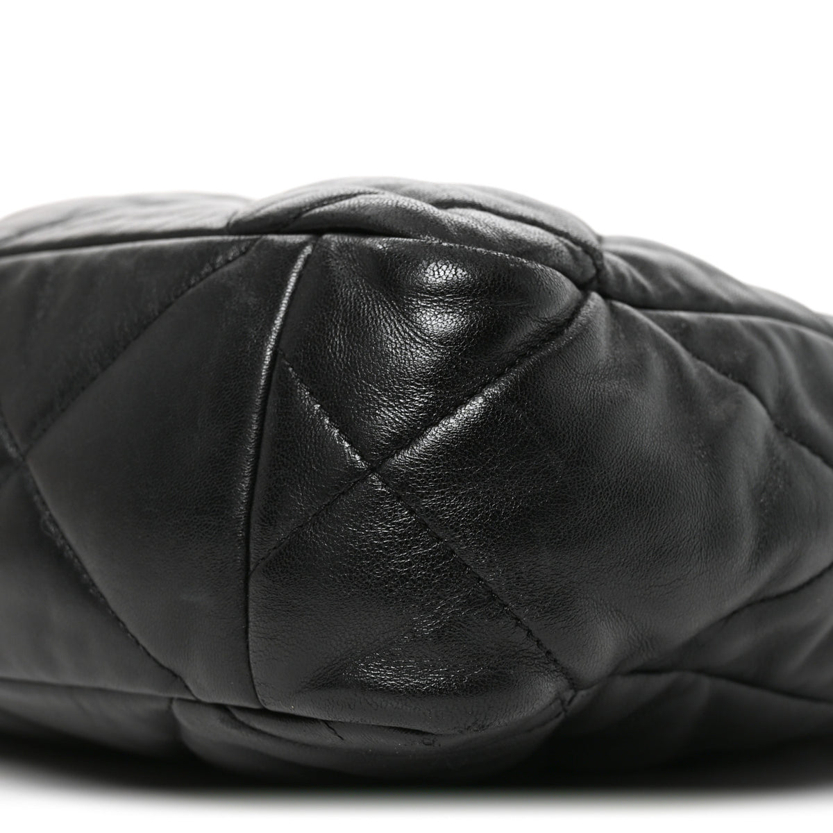 Chanel Lambskin Quilted Large Chanel 19 Shopping Tote Black 10 of 10