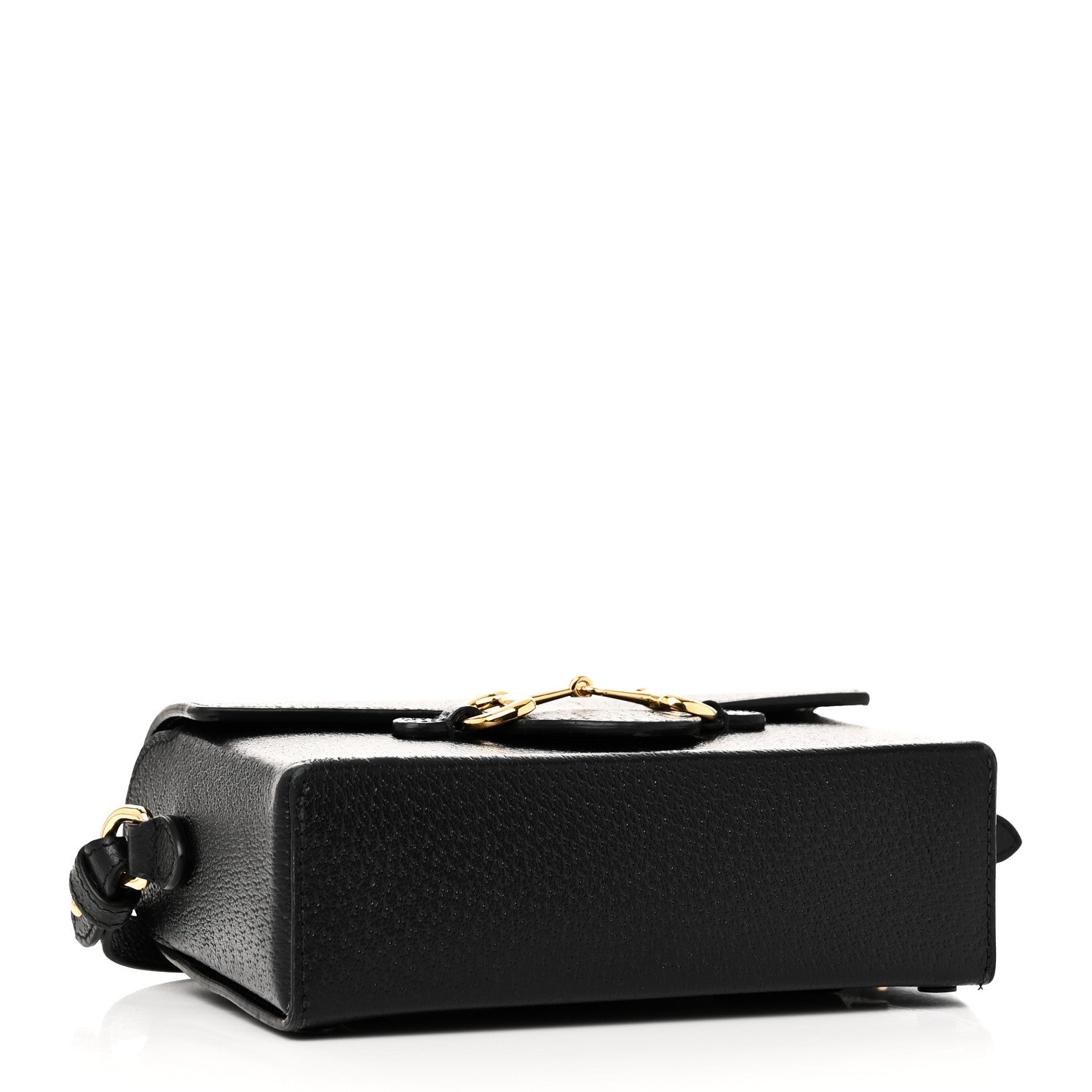 Gucci Calfskin Horsebit 1955 Shoulder Bag Black 4 of 10