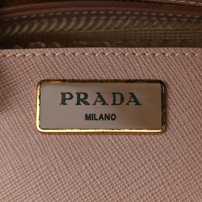 Prada Saffiano Large Galleria Double Zip Tote Cammeo 6 of 12