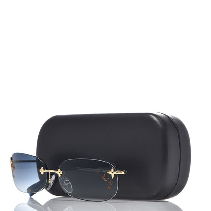 Louis Vuitton Desmayo Z0090U Sunglasses Blue 8 of 8