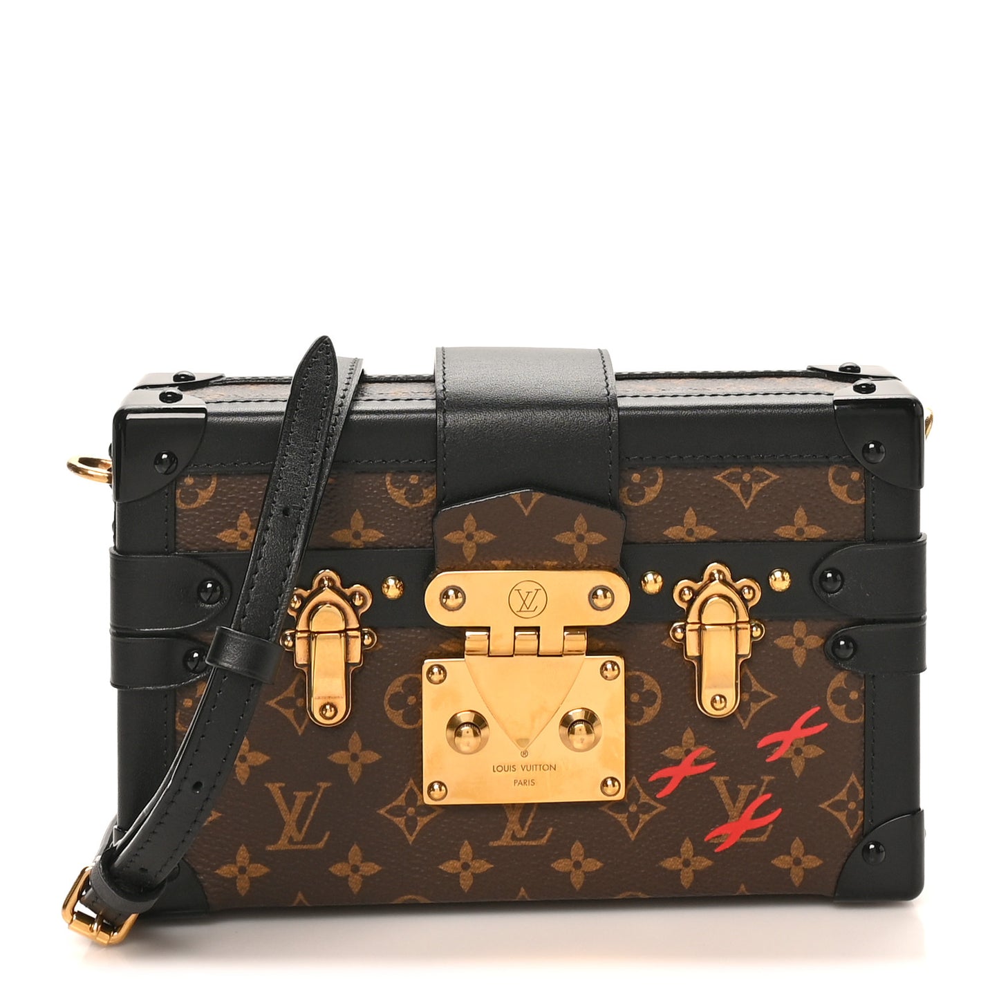 Monogram Petite Malle Black