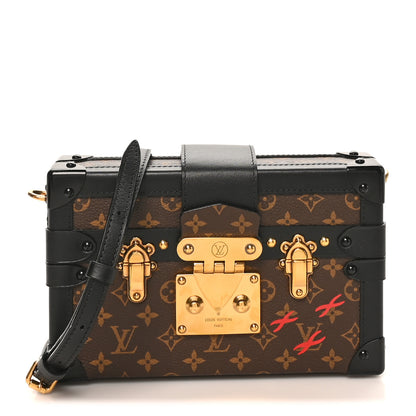 Louis Vuitton Monogram Petite Malle Black 1 of 8