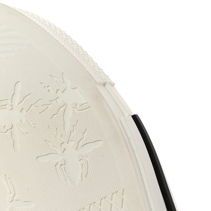 Christian Dior Technical Canvas Oblique Mens B23 Low Top Sneakers 42 White Orange 10 of 13