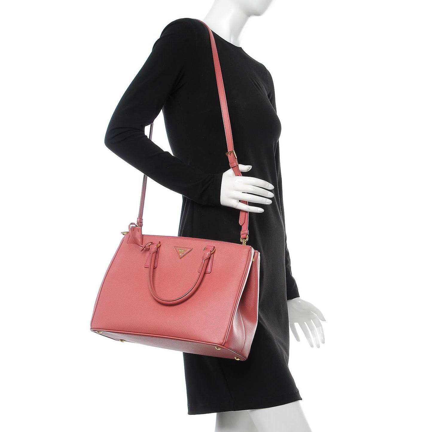 Saffiano Medium Galleria Double Zip Tote Tamaris