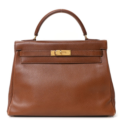 Hermes Ardennes Kelly Retourne 32 Noisette 1 of 10
