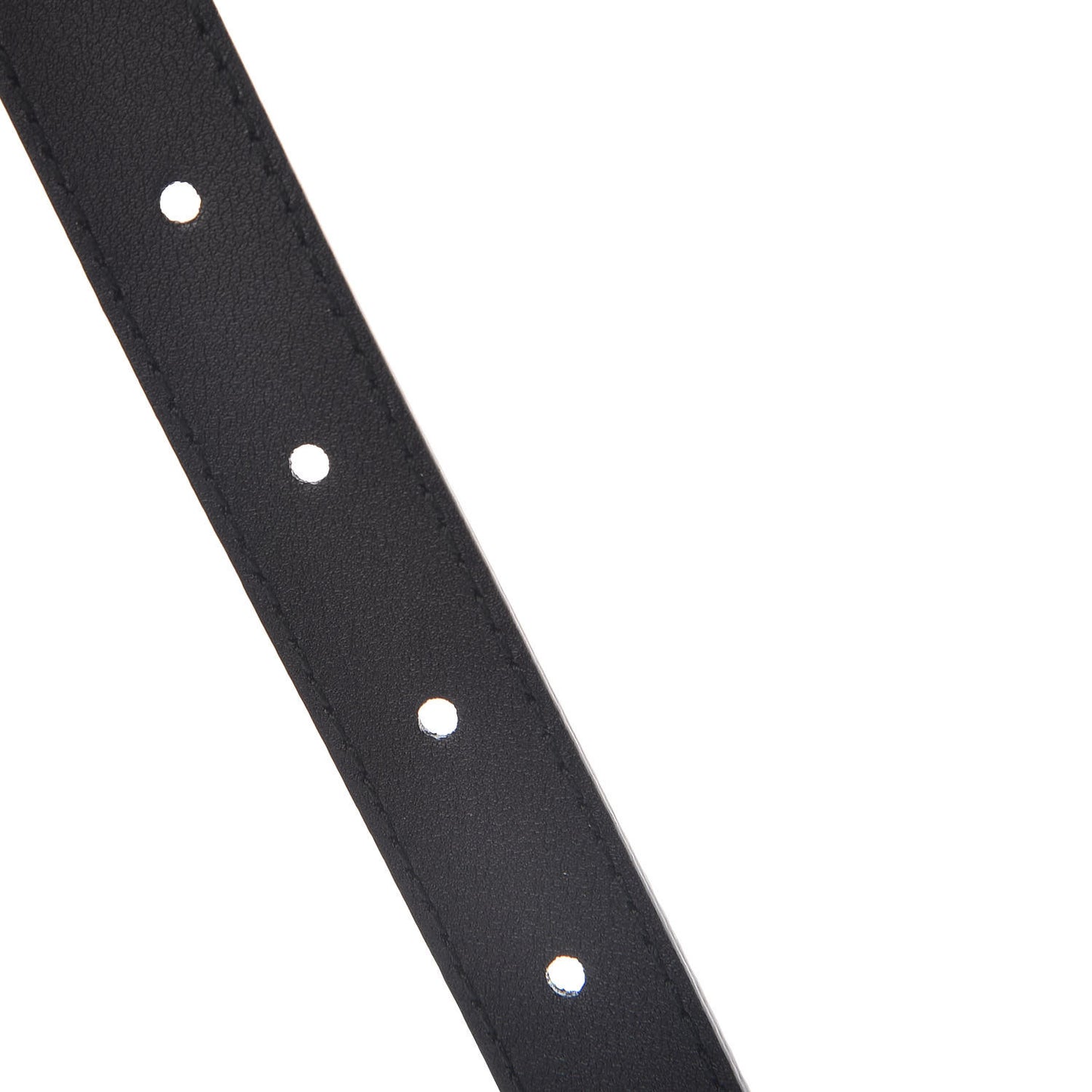 Calfskin Double G 20mm Belt 75 30 Black