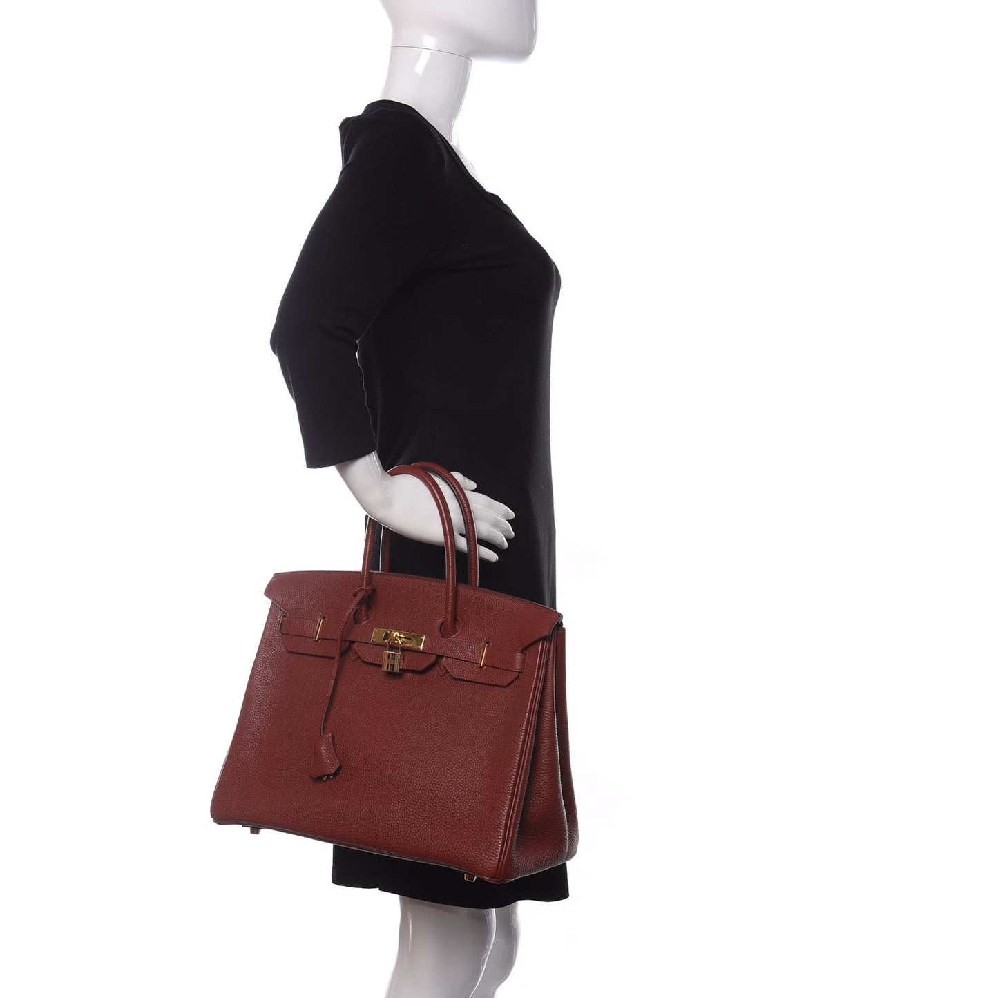 Togo Verso Birkin 35 Brique Ebene