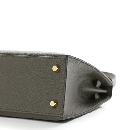 Hermes Epsom Kelly Sellier 25 Vert De Gris 10 of 10