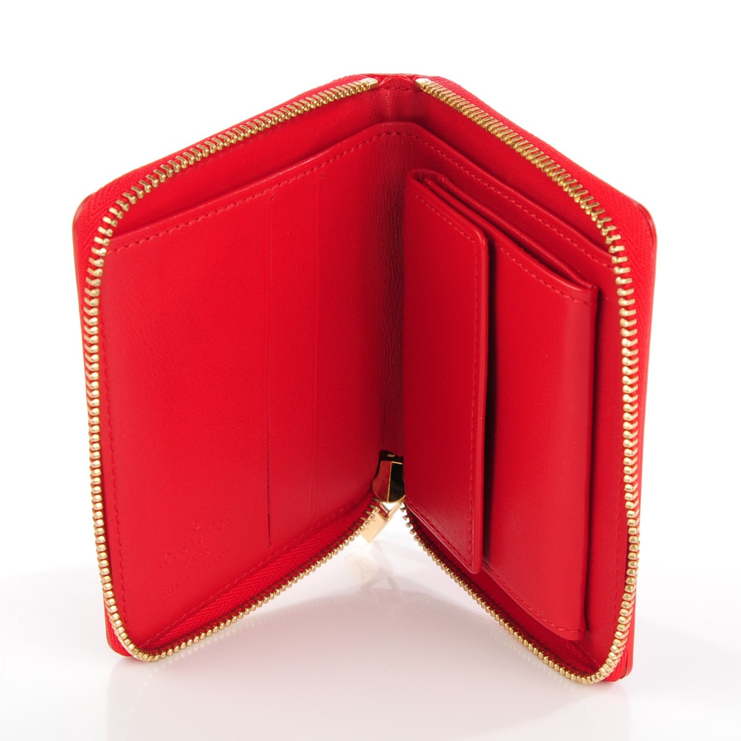 Vernis Broome Zip Wallet Rouge