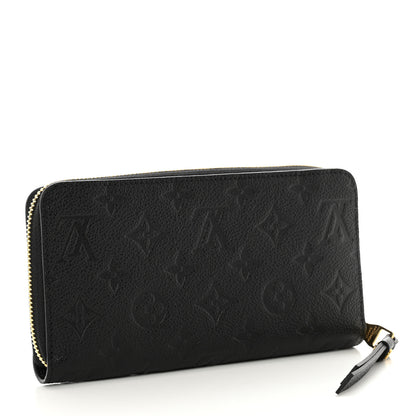 Louis Vuitton Empreinte Zippy Wallet Black 3 of 7