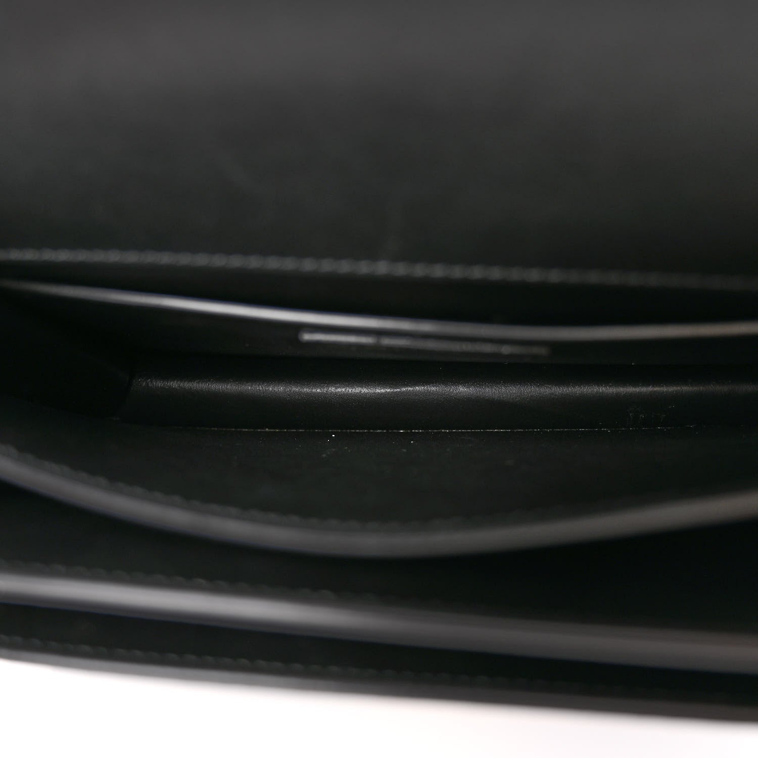 Saint Laurent Coated Bark Calfskin Medium Monogram Sunset Black 5 of 9