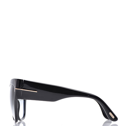 Tom Ford Acetate Anoushka Cat Eye Sunglasses TF371 Black 3 of 6