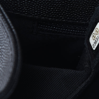 Chanel Caviar Quilted New Medium Boy Flap Black 6 of 8