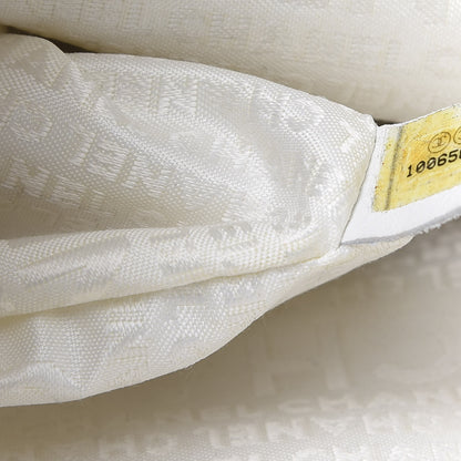 Chanel Lambskin Stitched Medium Ultimate Soft Tote White 6 of 11