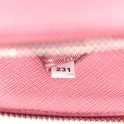 Prada Saffiano Lux Small Promenade Tote Petalo 7 of 10