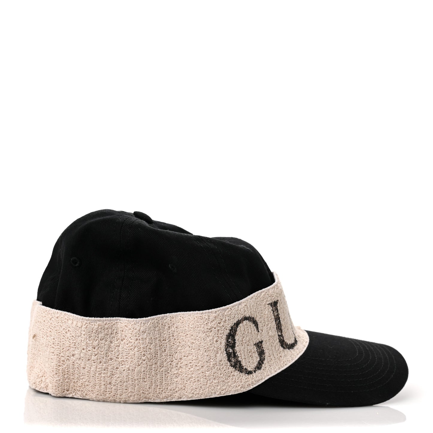 Gabardine Gucci Headband Baseball Hat S Black