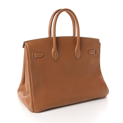 Hermes Swift Birkin 35 Gold 2 of 17