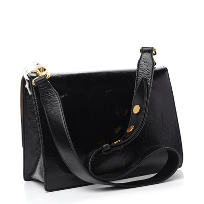 Fendi Agnello Old Shine F is Fendi Kan U Shoulder Bag Black 3 of 9