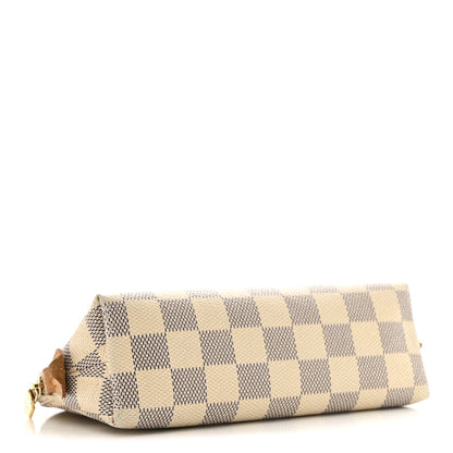 Louis Vuitton Damier Azur Cosmetic Pouch 4 of 9