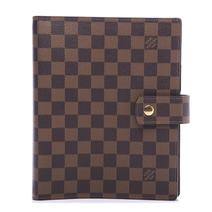 Louis Vuitton Damier Ebene Large Ring Agenda Cover 1 of 6