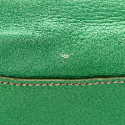 Prada Cervo Logo Embossed Folding Tote Acquamarina 15 of 18