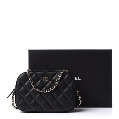 Chanel Caviar Quilted Vanity With Chain Black 11 of 11
