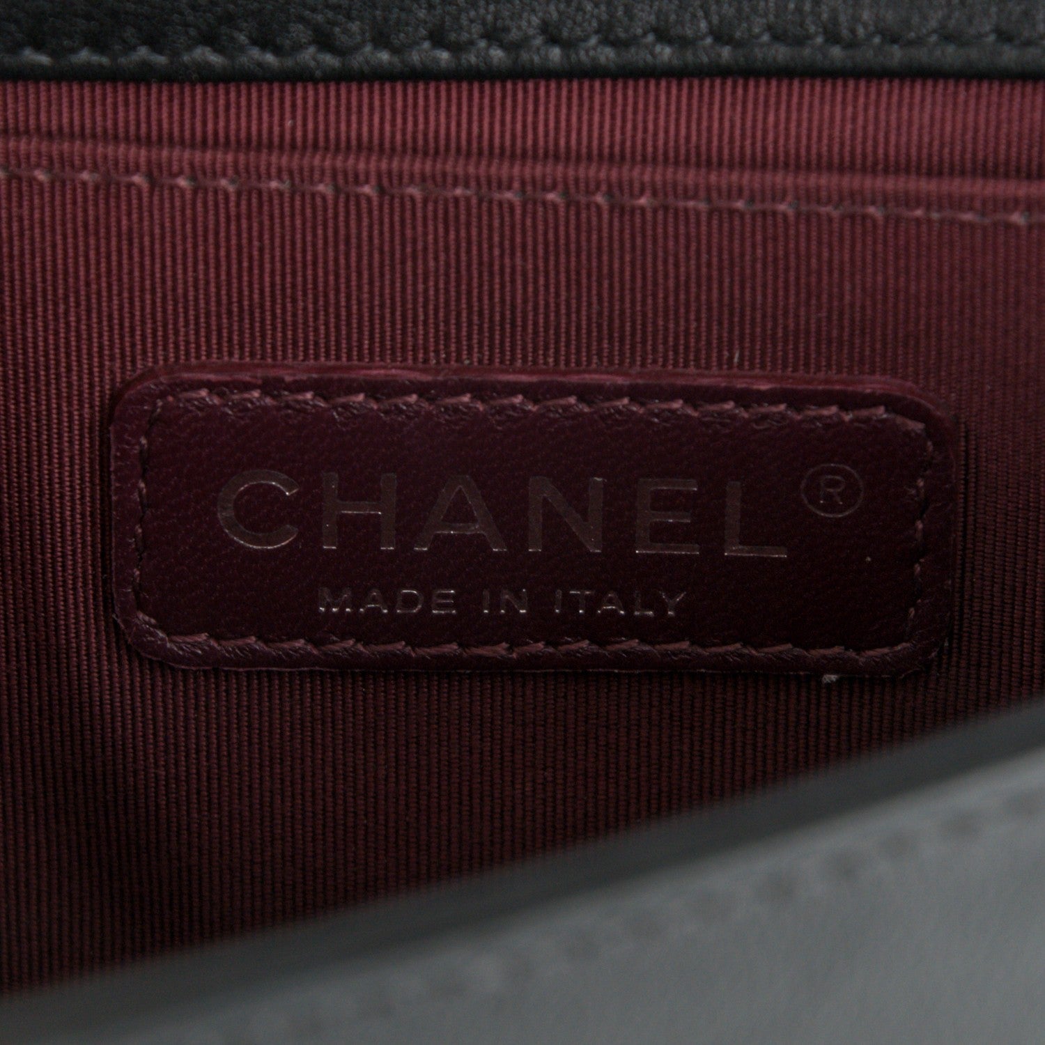 Chanel Velvet Quilted Small Boy Flap Black 7 of 8