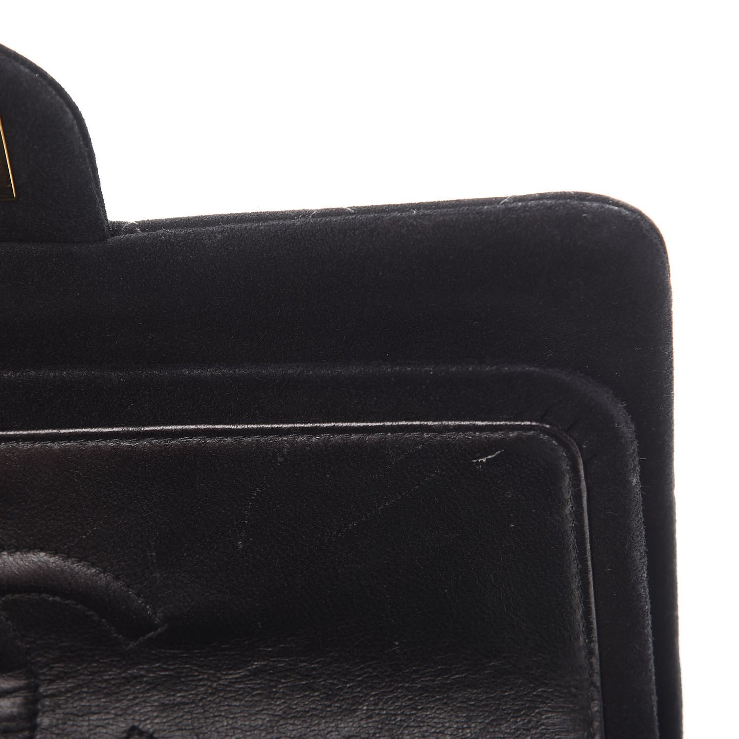 Suede 2.55 Reissue 225 Flap Black