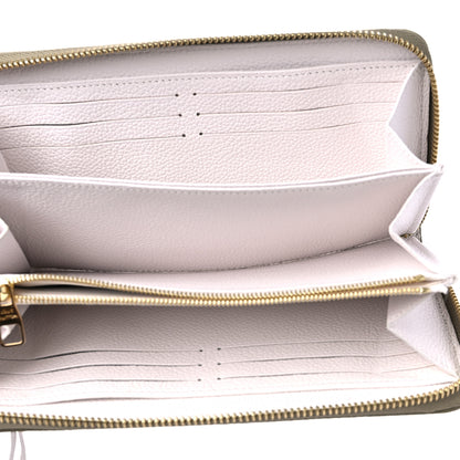 Louis Vuitton Empreinte Monogram Spring in the City Zippy Wallet Kaki Beige Cream 5 of 9