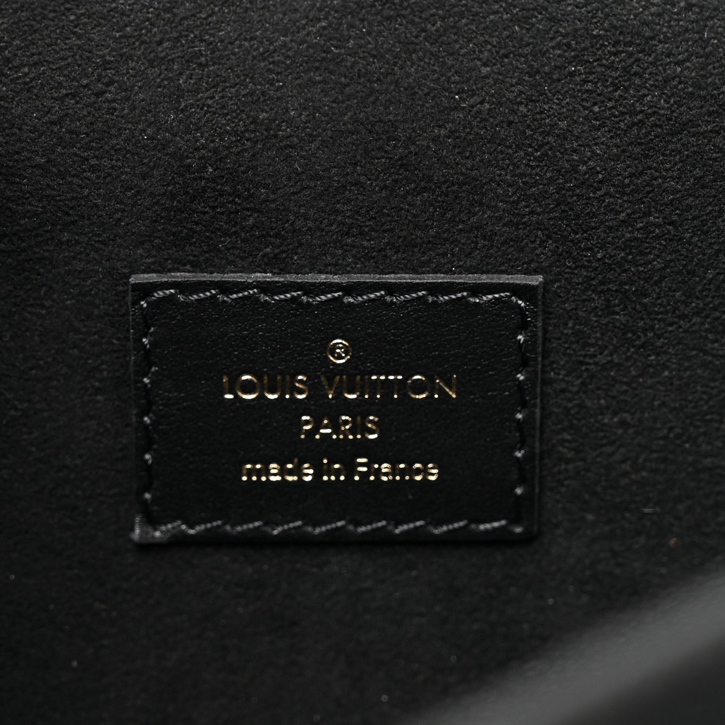 Empreinte Monogram Giant Broderies Pochette Metis Black