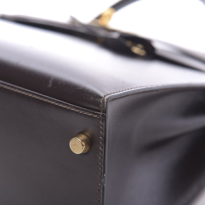 Hermes Box Kelly Sellier 32 Chocolate 13 of 21