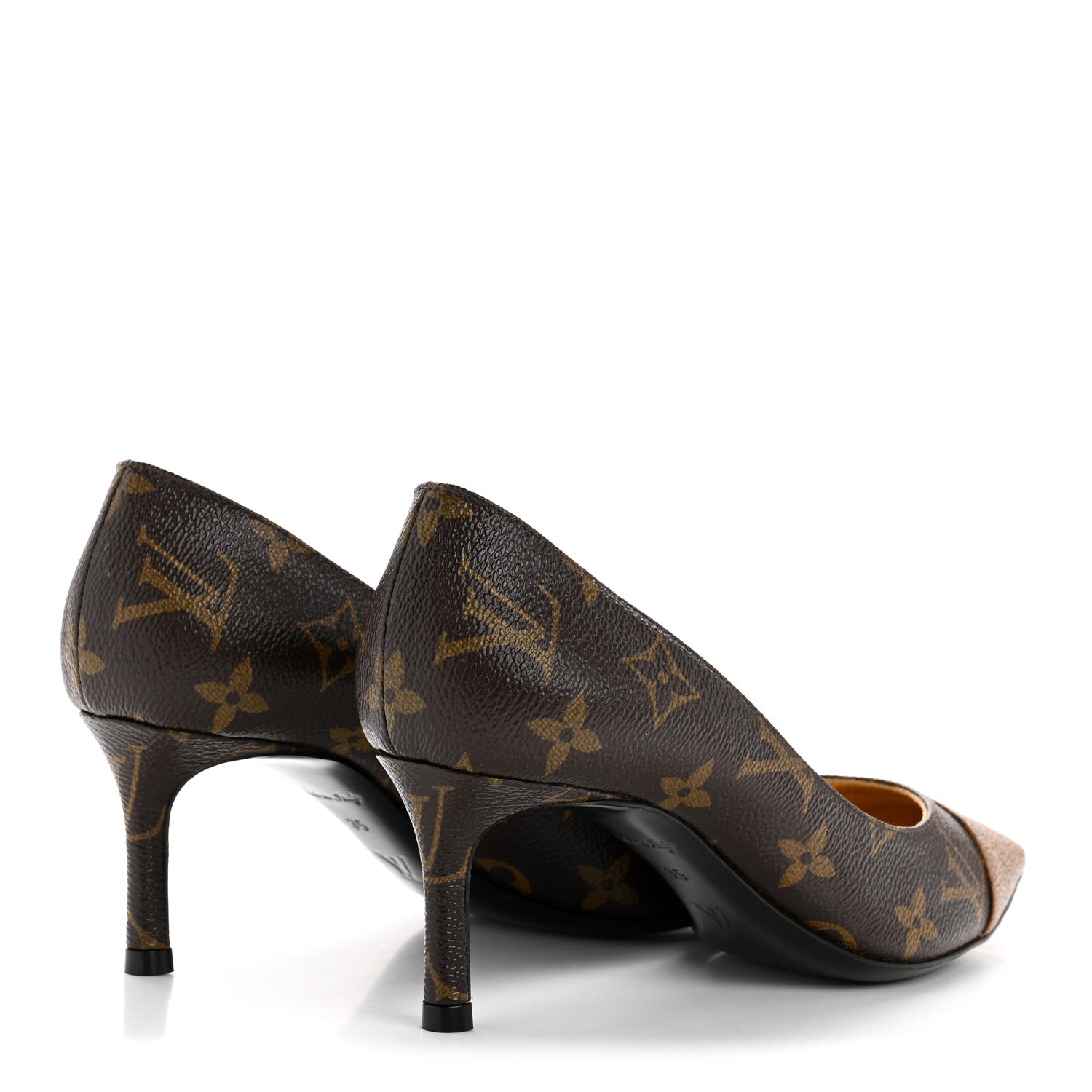 Louis Vuitton Reverse Monogram Cherie Pumps 35 5 of 11