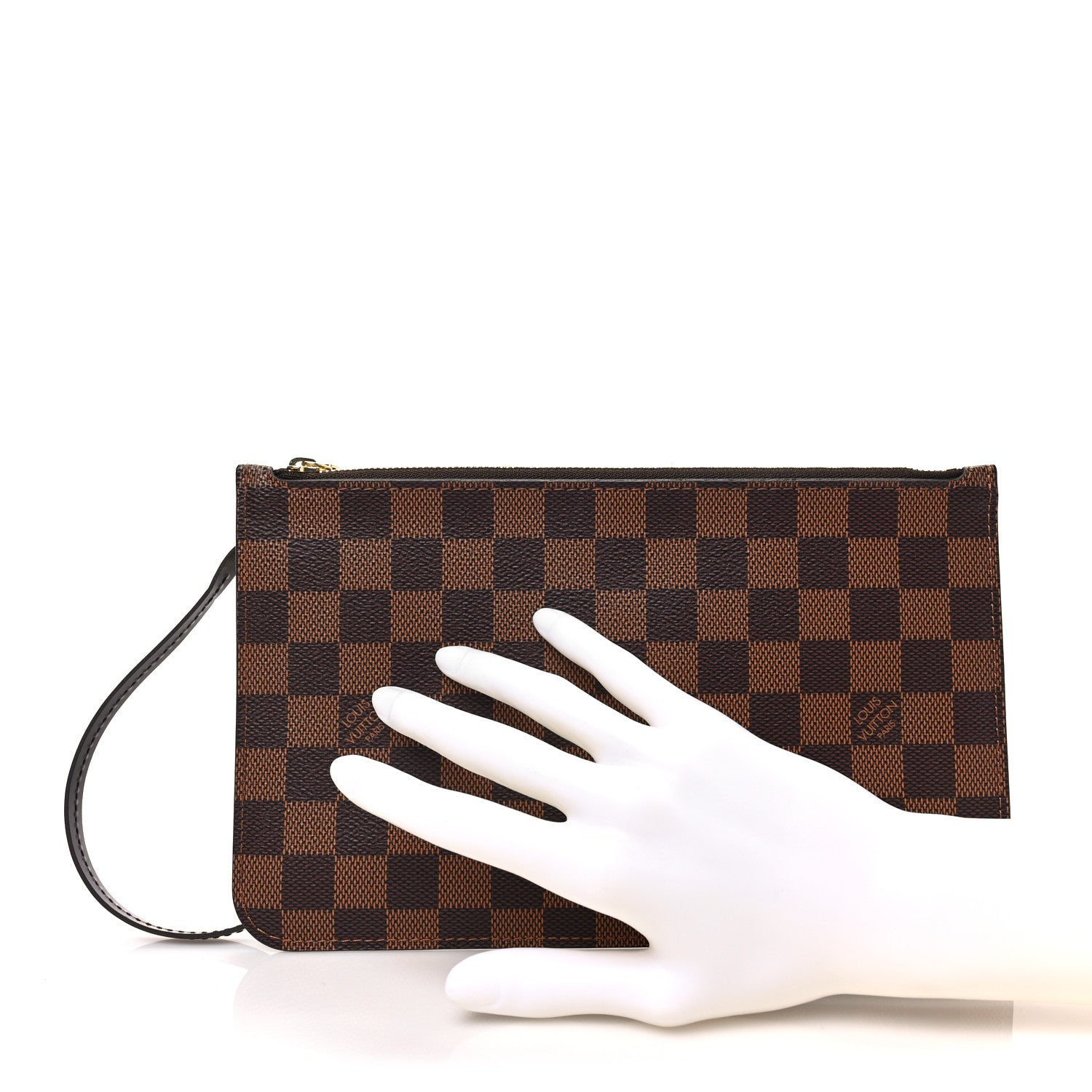 Louis Vuitton Damier Ebene Neverfull MM GM Pochette 2 of 6