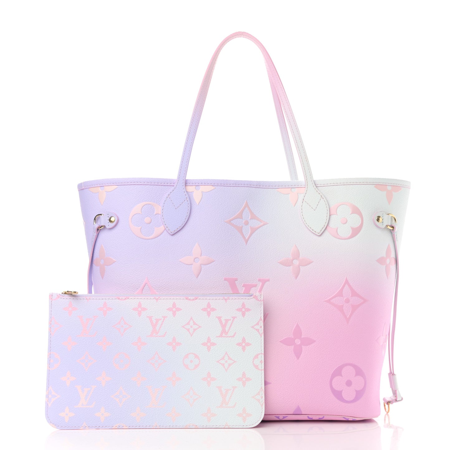 Monogram Giant Spring In The City Neverfull MM Sunrise Pastel