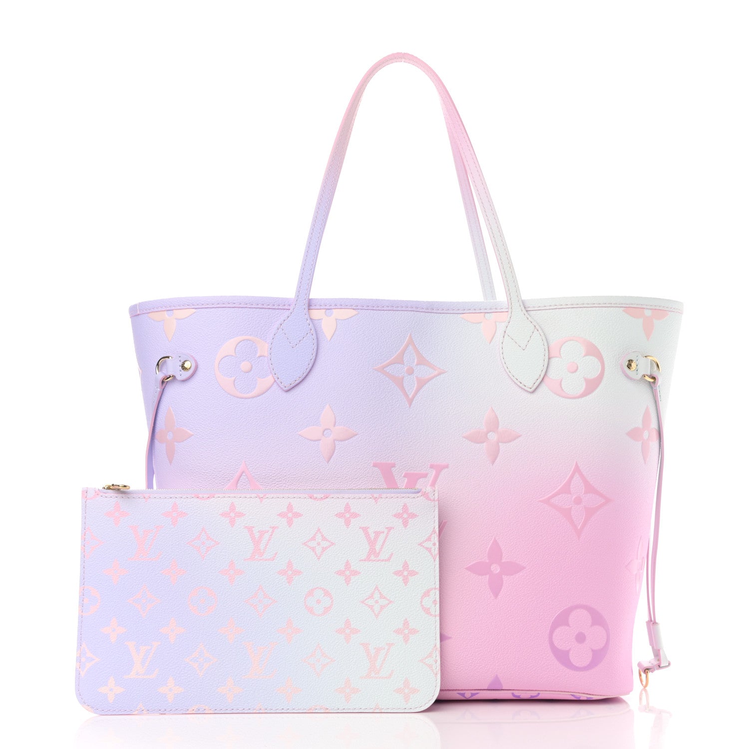 Louis Vuitton Monogram Giant Spring In The City Neverfull MM Sunrise Pastel 1 of 10