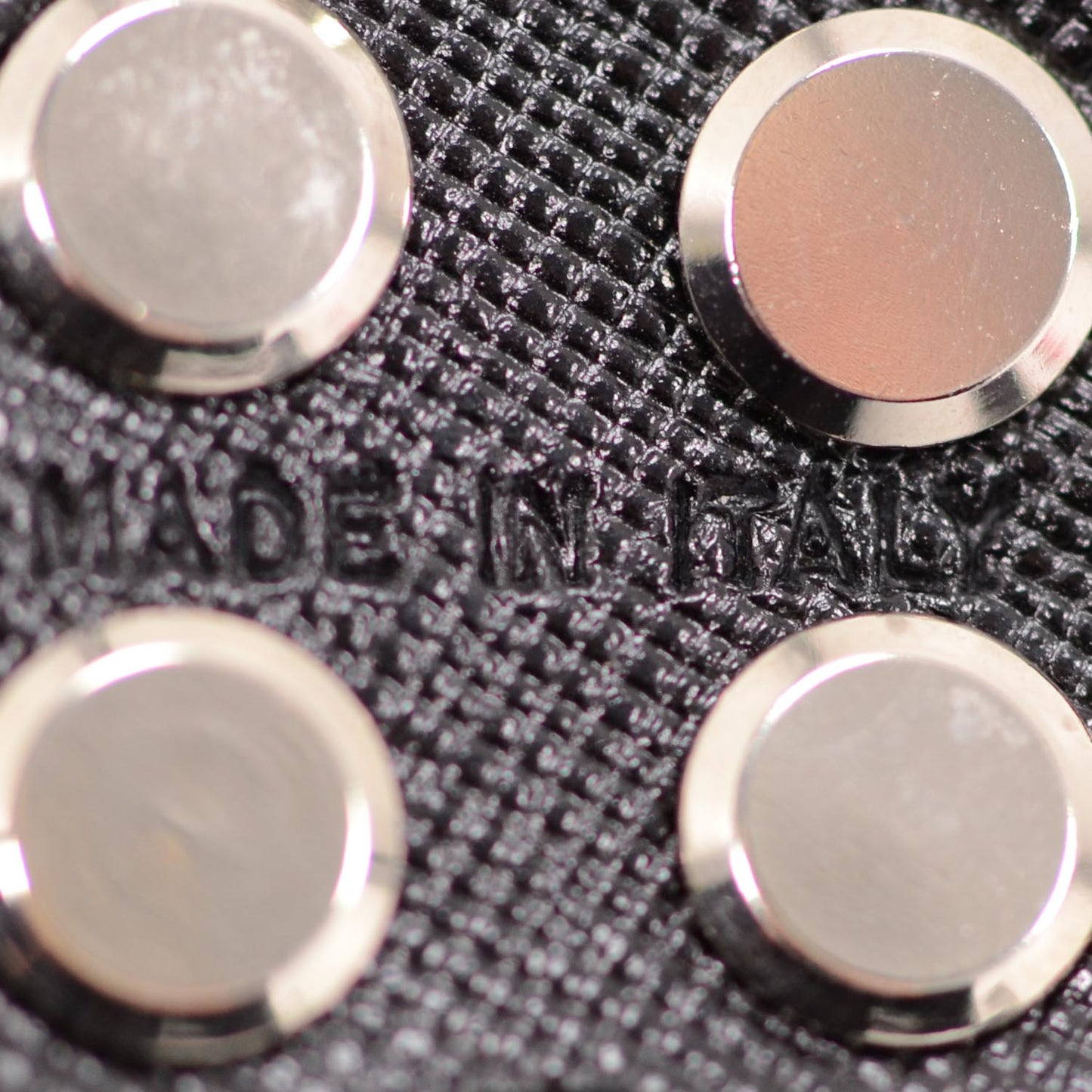 Saffiano Robot Trick Keychain