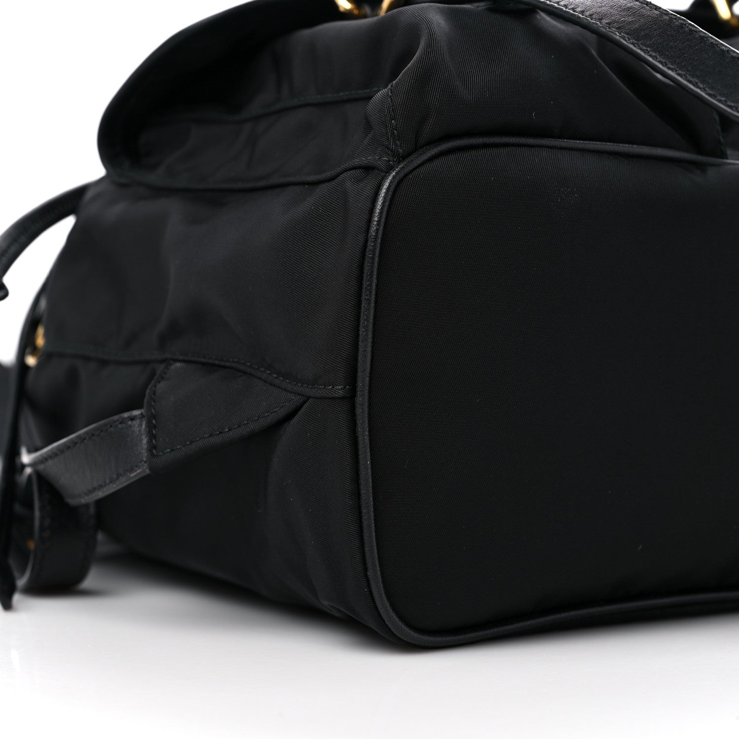 Prada Tessuto Nylon Vela Small Backpack Black 10 of 11