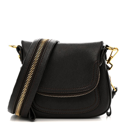 Tom Ford Calfskin Mini Jennifer Crossbody Bag Brown 1 of 14