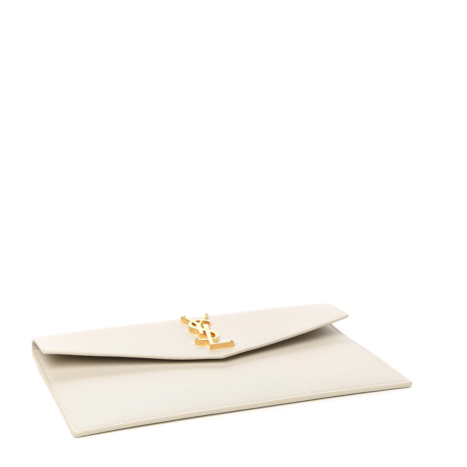 Saint Laurent Grain De Poudre Uptown Pouch Crema Soft 3 of 6