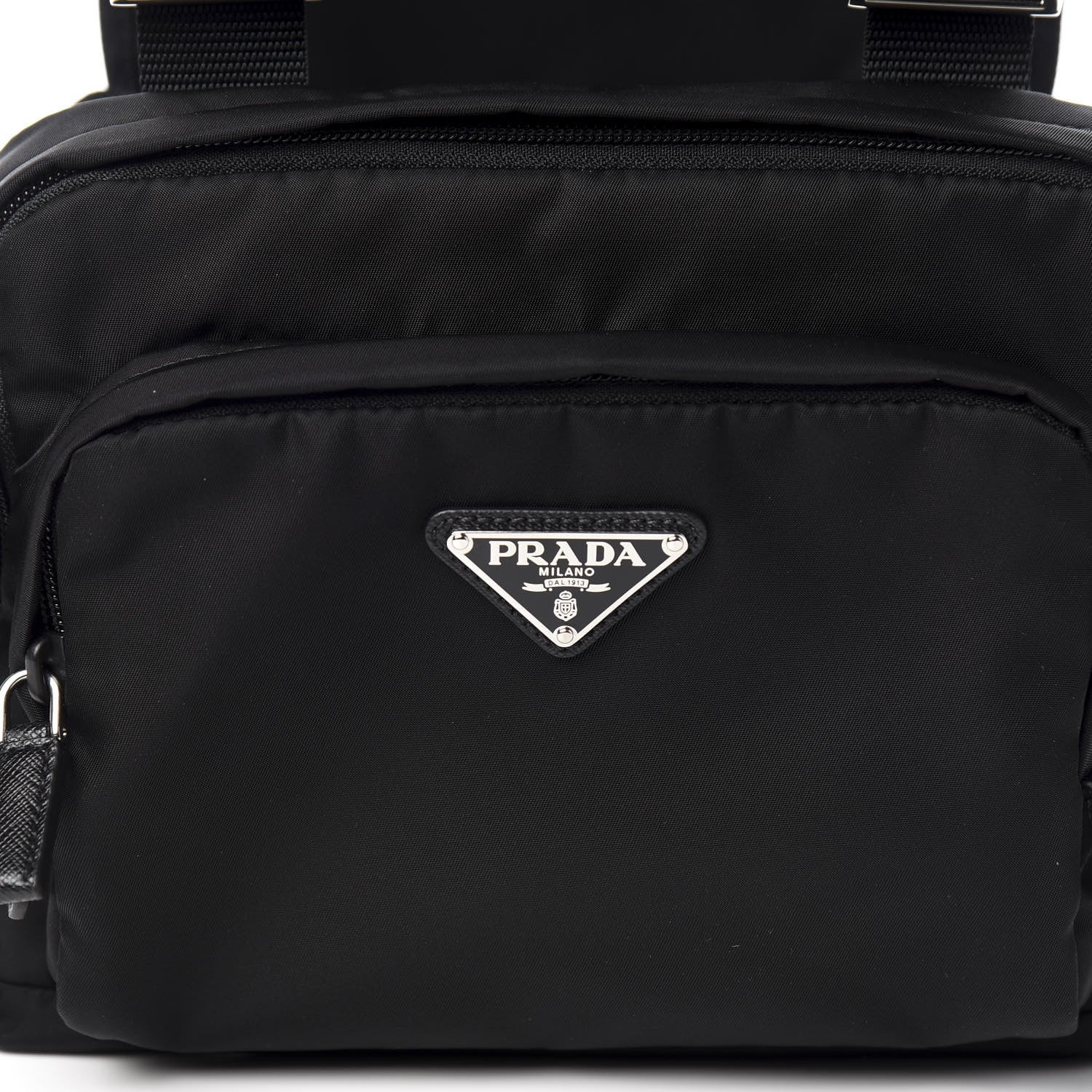 Prada Tessuto Nylon Montagna Harness Bag Black 7 of 10