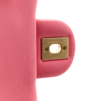 Chanel Lambskin Quilted Mini Funky Town Flap Pink 7 of 11