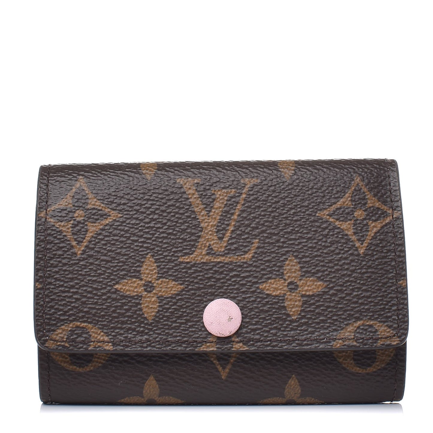 Monogram Multicles 6 Key Holder Rose Ballerine