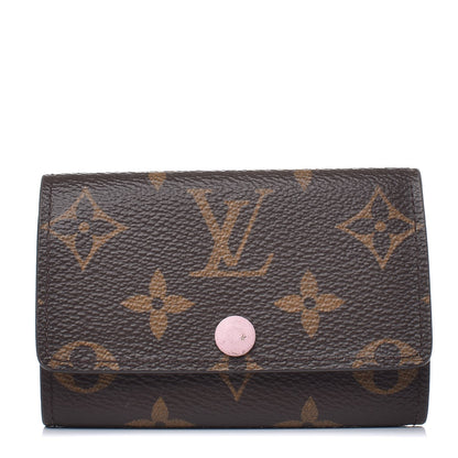 Louis Vuitton Monogram Multicles 6 Key Holder Rose Ballerine 1 of 8