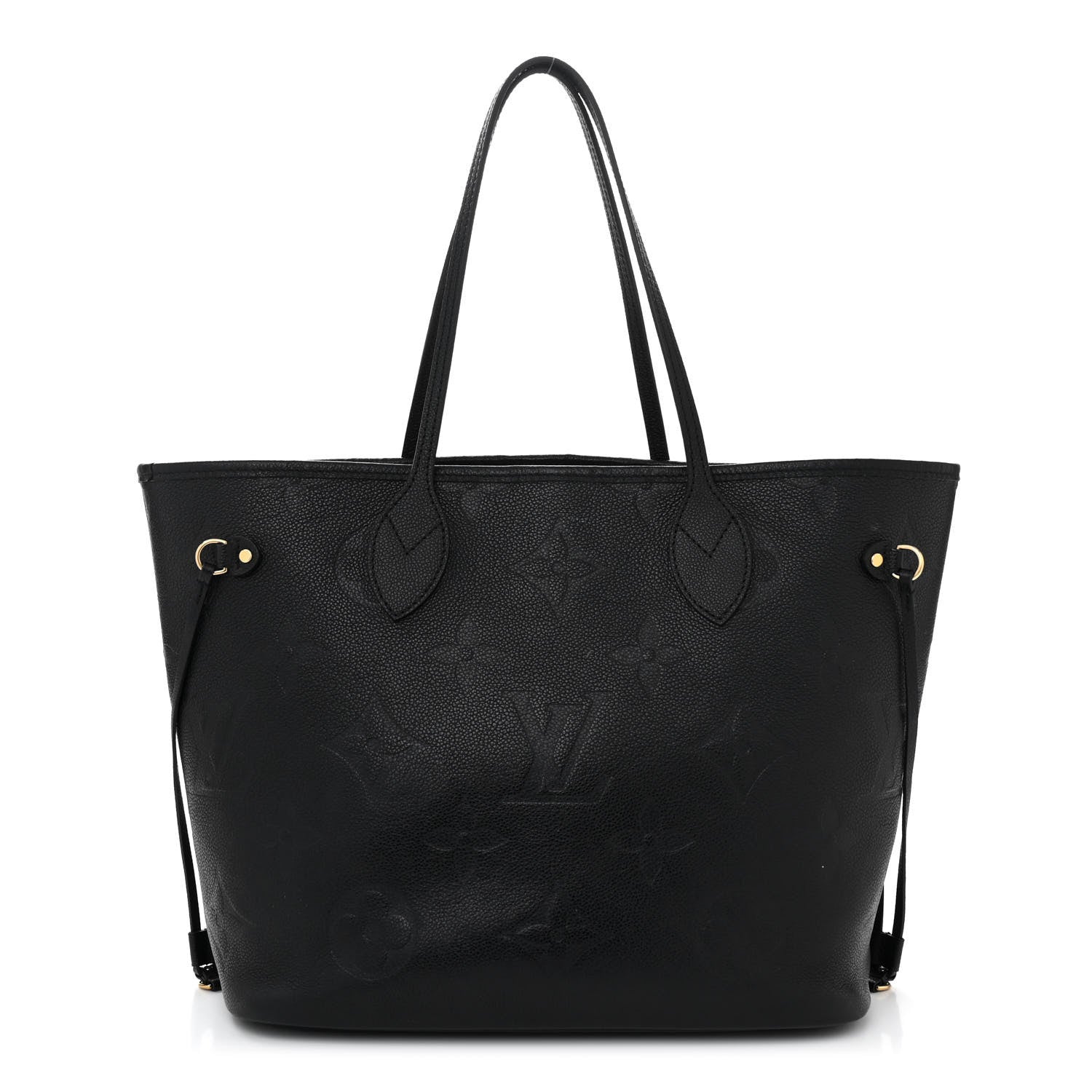 Louis Vuitton Empreinte Monogram Giant Neverfull MM Black 1 of 12