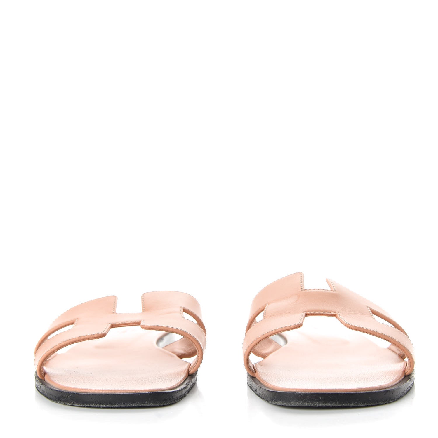 Hermes Oran Sandals 38.5 Granit Rose 3 of 9