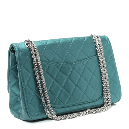 Chanel Metallic Calfskin Quilted 2.55 Reissue 226 Flap Turquoise 3 of 7