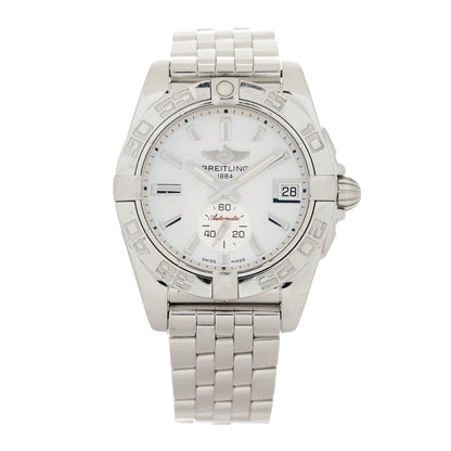 Breitling Stainless Steel 36mm Galactic Automtic Watch A37330 1 of 7