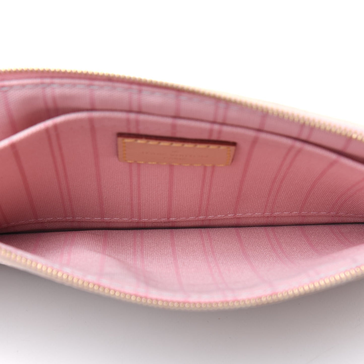 Damier Azur Neverfull MM GM Pochette Rose Ballerine