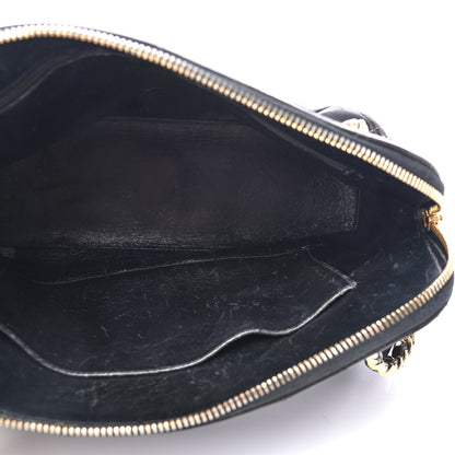 Chanel Lambskin Quilted Shopping Tote Black 4 of 10