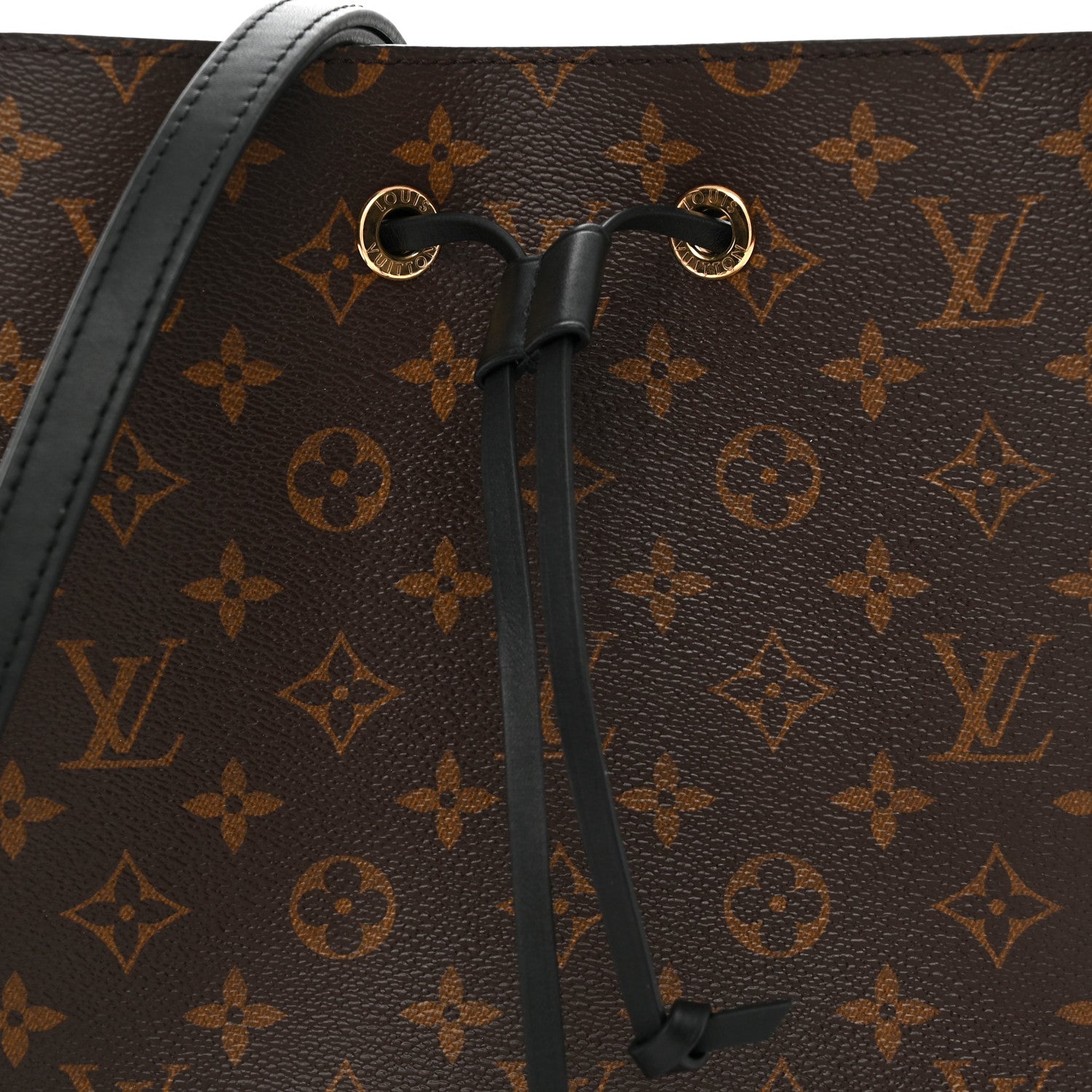 Louis Vuitton Monogram Neonoe MM Black 7 of 9